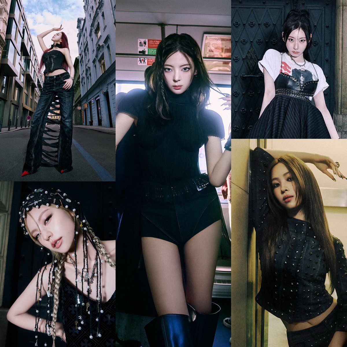 TheePopCore's tweet image. ITZY ate and gagged everyone with their stunning looks for the 'TUNNEL VISION' concept photos. Out November 10th.