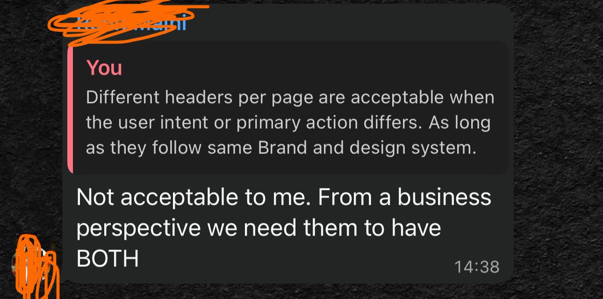 Moromoro_David's tweet image. Design growth is understanding the business goals and aligning them with the user’s pain points, not the other way round. 
Context before defining experience
