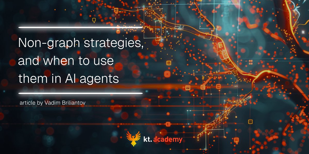 ktdotacademy's tweet image. New article by @Ololoshechkkin 👇
Using non-graph strategies to power AI agents on JVM (Kotlin, Java) with Koog framework. How to code complex AI agents easily with plain code. 
Read the full article here: blog.kotlin-academy.com/non-graph-stra…