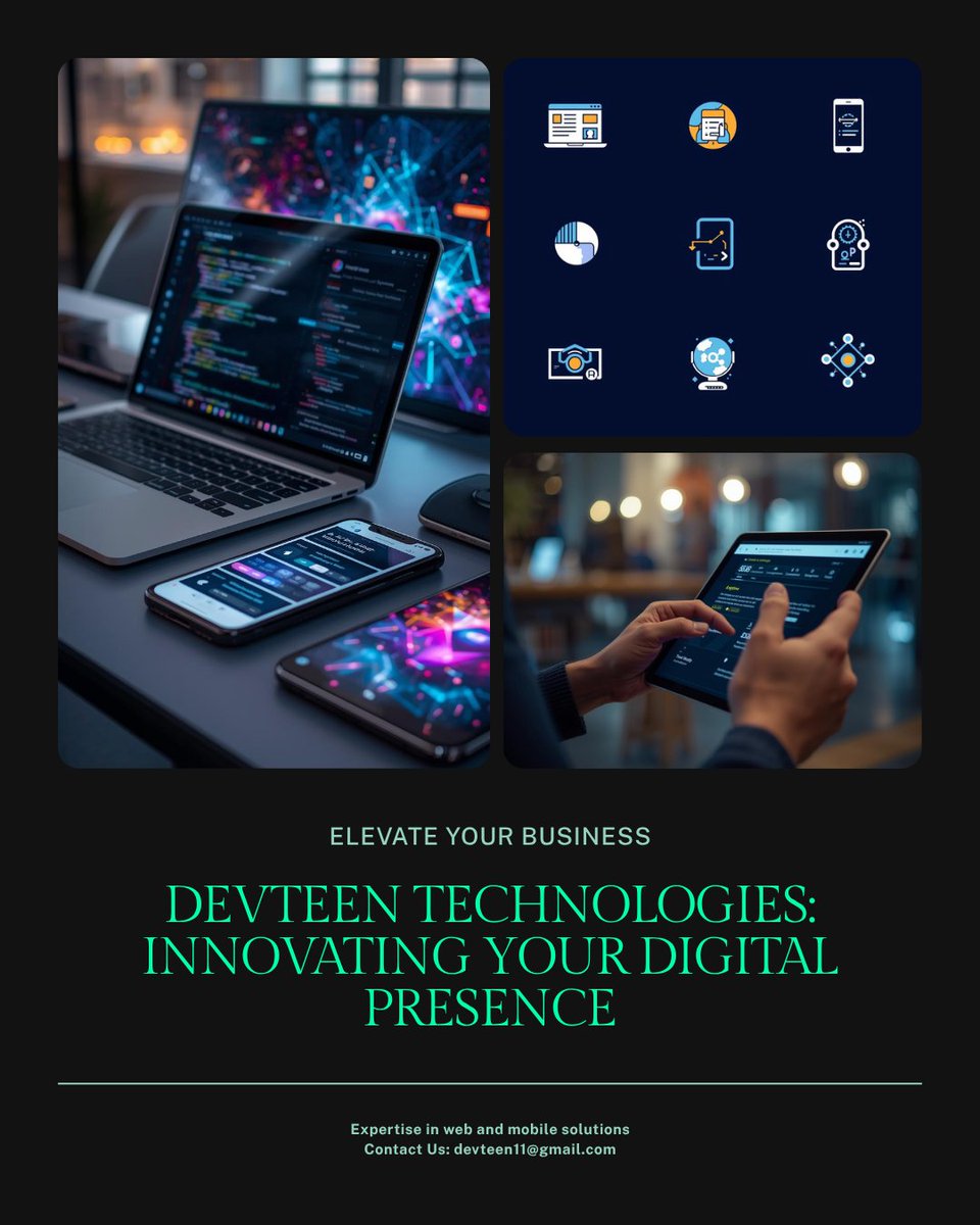 DevTeenTech's tweet image. Elevate Your Business

#WebDevelopment #android_app_developer #BusinessSuccess