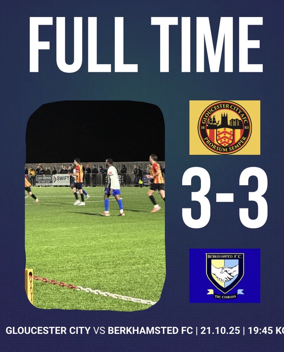WHAT A PERFORMANCE! 

Comrades comes from two goals behind to derail the title favourites 100% home win record! 

More than deserved, what a battle away from home!

Little old Berko 😉 

#UpTheComrades