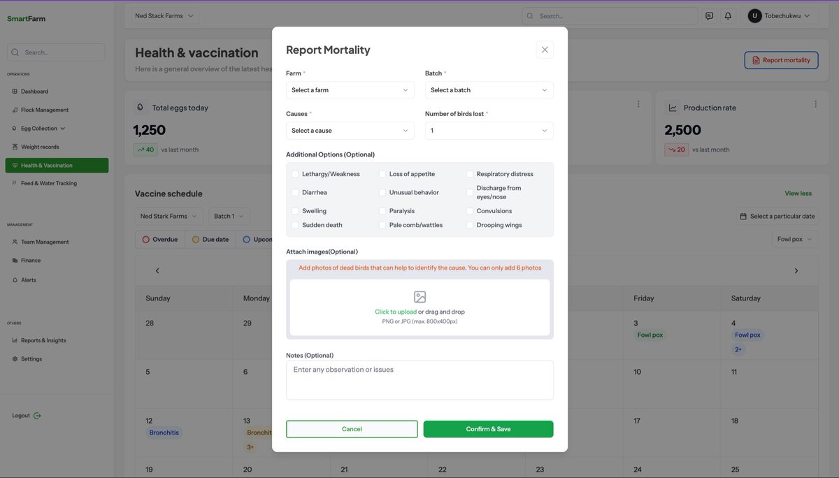 chinedu_10's tweet image. Update: Building @smartfarmai has been a journey of grit, patience, and purpose.

Every feature, test, and late-night sync has brought us closer to helping farms become more intelligent, resilient, and human-centered.

We’re on track for a soft launch on October 30, with a beta…