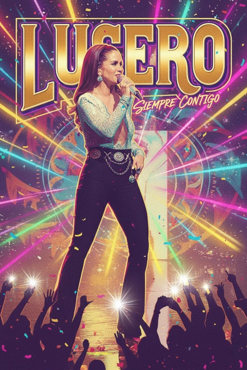 AbboudHanadi's tweet photo. Un inicio emotivo para la gira #SiempreContigo. 
#Lucero brilla con fuerza, equilibrando nostalgia y renovación.
Una nueva y apasionante etapa en su carrera. 
💕
#Fanart 
Next shows loading… 🎤

“Original photo belongs to its respective owner.” https://t.co/uOlcMNGsAJ