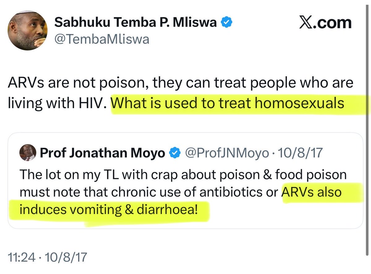 advocatemahere's tweet photo. 🔸Excuse me @ProfJNMoyo,

What were you and @TembaMliswa fighting about? Zvanga zvaitasei?

We need new leaders.🇿🇼 https://t.co/6uWmkvhTRR