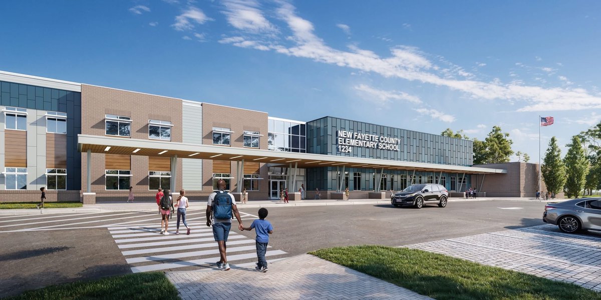 Fayette County’s newest elementary school is taking shape! Construction is moving forward, with ICF walls for the media center and classrooms now rising—an exciting step toward a modern, sustainable learning space for future students. <a href="/FCPSKY/">Fayette County Public Schools</a>