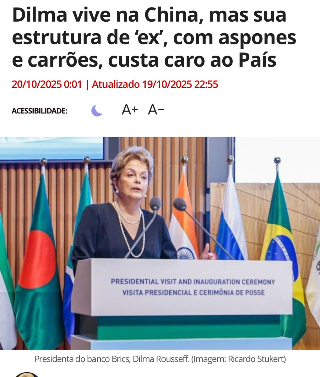 Trabalhe mais para pagar as contas da Dilma.