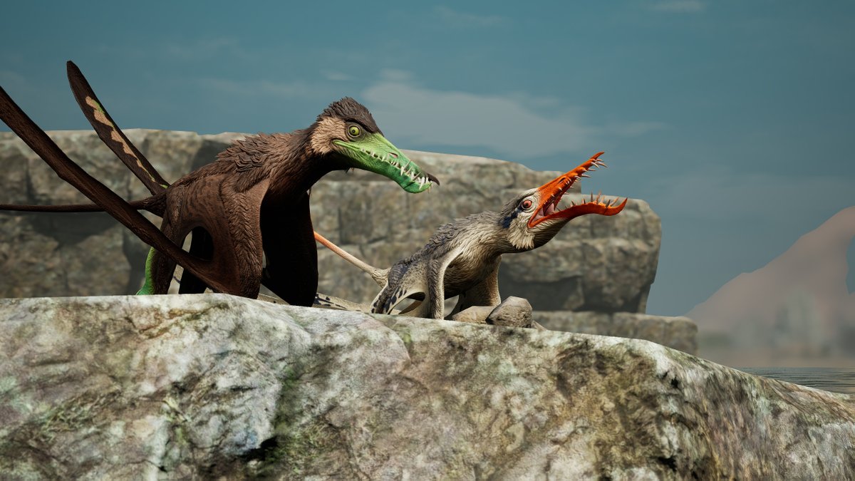 pathoftitans's tweet image. Have you tried the new Rhamphorhynchus TLC? Are you a pouncer who buffs friends and plagues foes or a coastal lounger feeding on the bountiful fish?

#pathoftitans #dinosaurs #rhamphorhynchus #dinoTLC