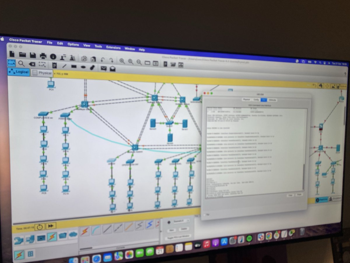 Crew_Chuks's tweet image. Getting so addicted to networking and networking design. On the other hand this is a positive addiction. 

#networking