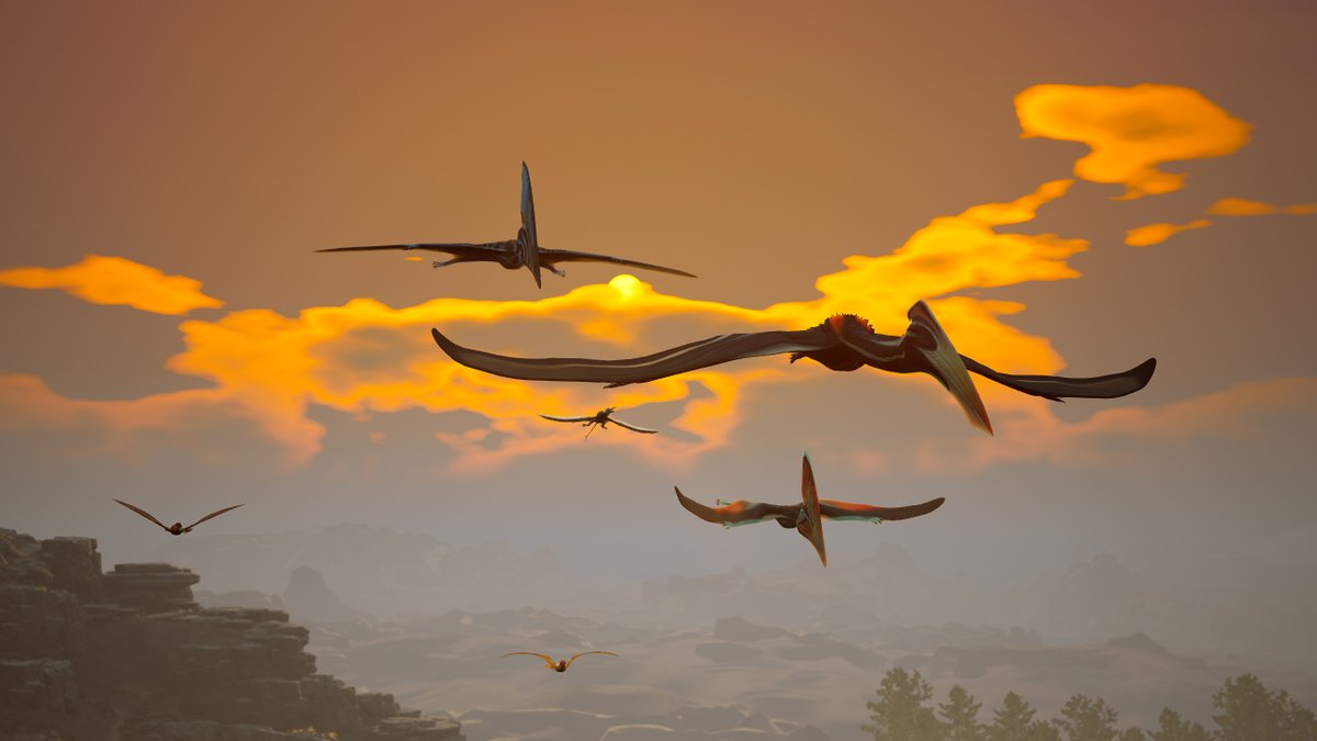 pathoftitans's tweet image. Have you tried the new Rhamphorhynchus TLC? Are you a pouncer who buffs friends and plagues foes or a coastal lounger feeding on the bountiful fish?

#pathoftitans #dinosaurs #rhamphorhynchus #dinoTLC