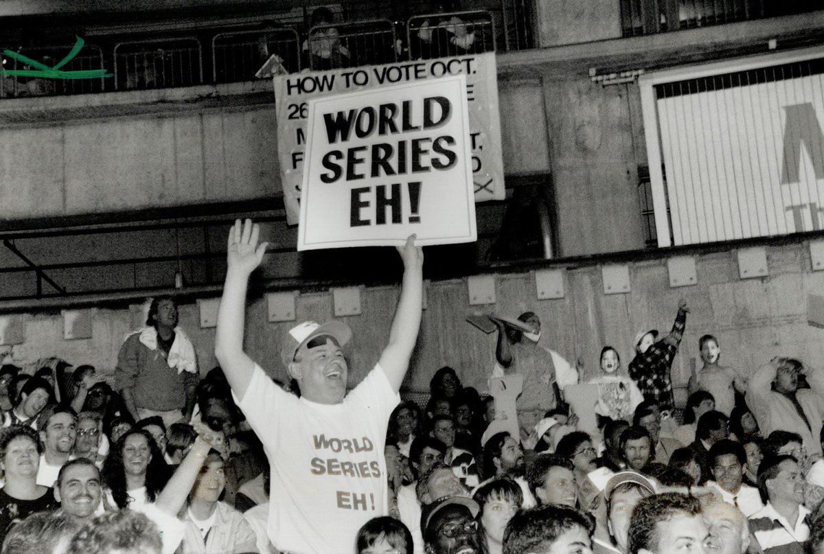 The Jays are flying high again and it’s giving ’93 energy.

Crowded streets. Cheering fans.
A whole city coming alive in blue and white. 💙⚾

Toronto doesn’t just watch the game, We live it.