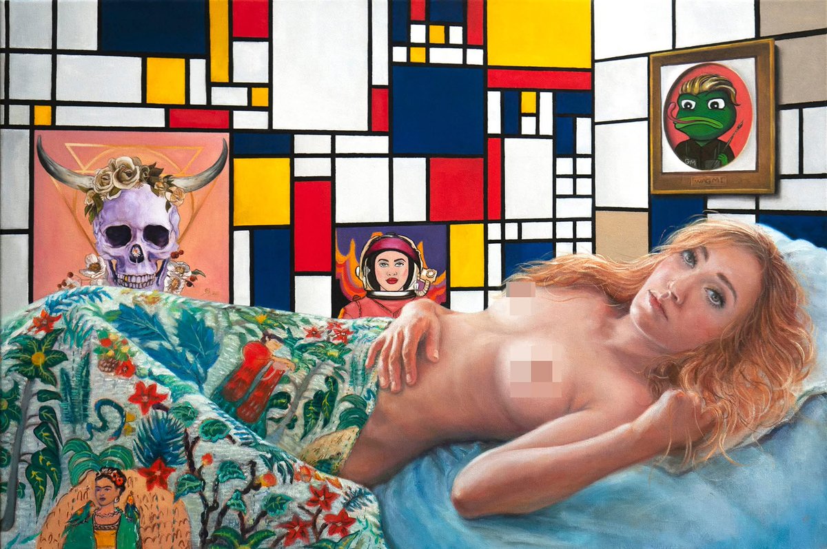 MysticRoseNFT's tweet image. 💠DigitEyes
Digitized and engraved on Nano Fiche  living forever on the MOON via Lunar Codex Space program and NASA. 
Details about the painting and the book published about Art on the Moon in the comment
@Maliha_z_Art
 @HelenaIllust
@kayla_NFT