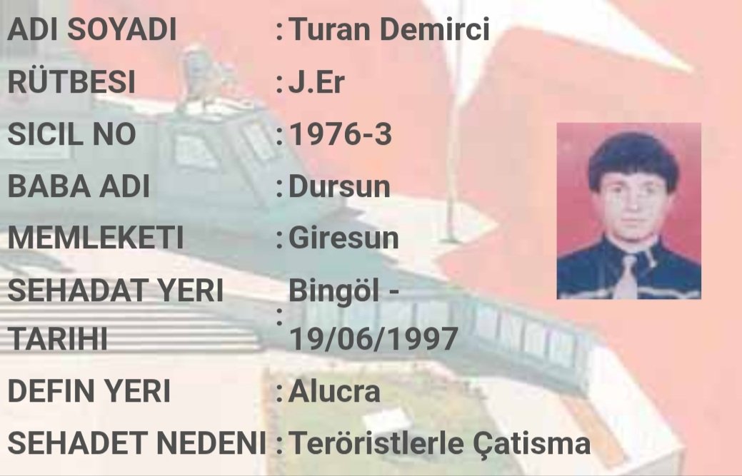 gelinciklerimiz's tweet image. Şehidimizin aziz ruhu şâd olsun...