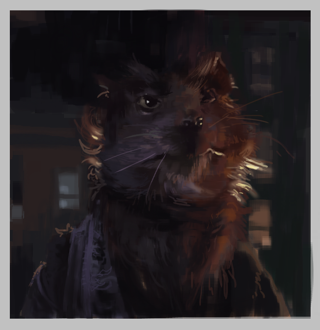Splinter Portrait Study, 2025