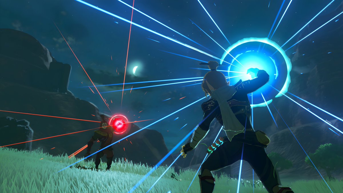 xdreamerzo's tweet image. sheikah vs. yiga clan 🌙