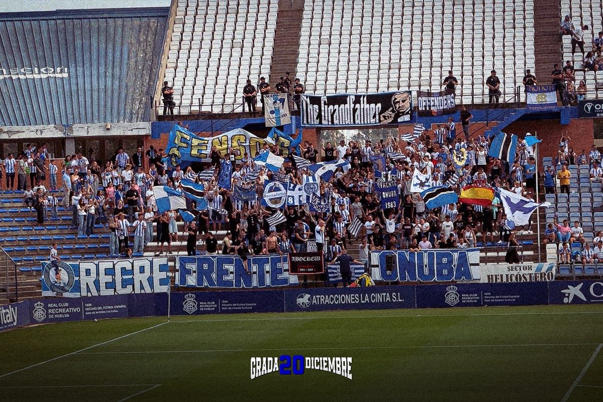 No me importa lo que hagas hoy, perder o ganar porque esta banda contigo siempre estará, ¡No va a fallar!

RECRE - Xerez CD 

19/10/2025
