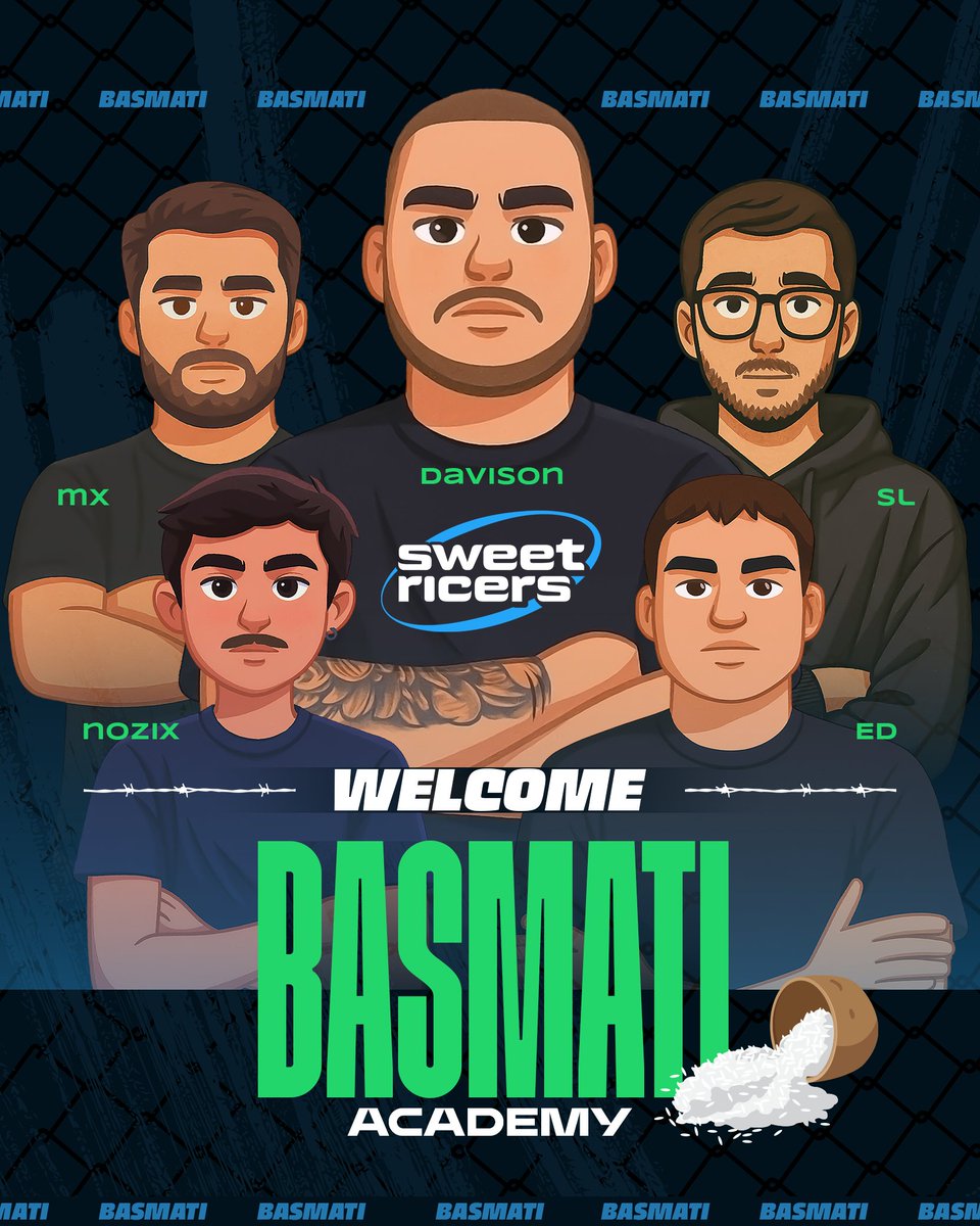 🎮 É oficial: nasce a Sweet Ricers Basmati! 🍚🔥

🎯 Davison
🎯 Mx
🎯 Ed 810
🎯 Nozix
🎯 Sl

Prontos para manter o jogo quente e o arroz solto! 🍚