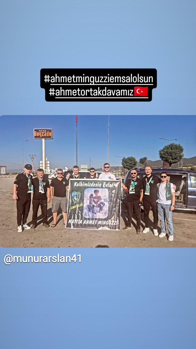 Kalbimizdesin Evlat #MatiahAhmetMinguzzi ❤️ 💚 🇹🇷 🖤