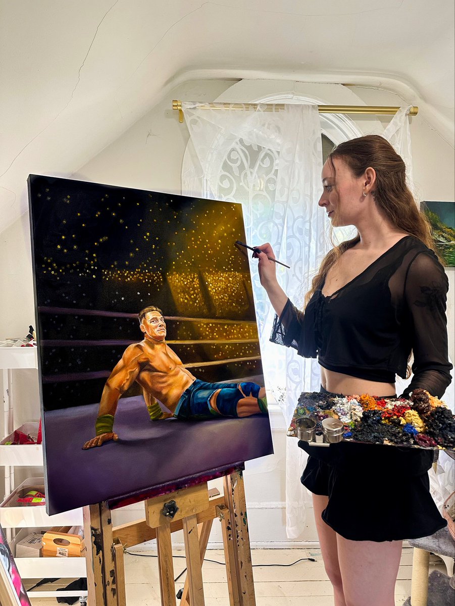 “Let Me In, One Last Time” Two stories meeting in one moment. 🖤 <a href="/JohnCena/">John Cena</a>