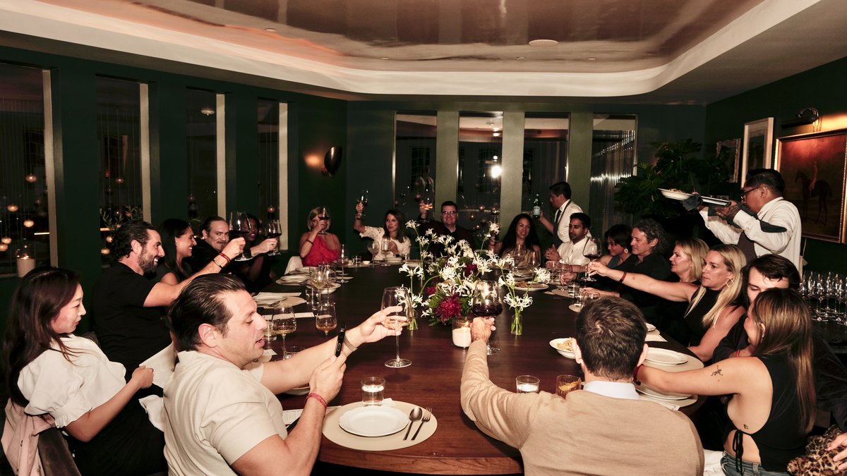 What a night at Funke, LA! 🍝✨

Our Founders Table Dinner brought Members together for a four-course Italian culinary experience, expertly paired wines, cocktails, and meaningful connections – made even more memorable thanks to special raffle gifts from <a href="/GoAero/">Aero</a> and <a href="/SixtUSA/">SIXT USA</a>.