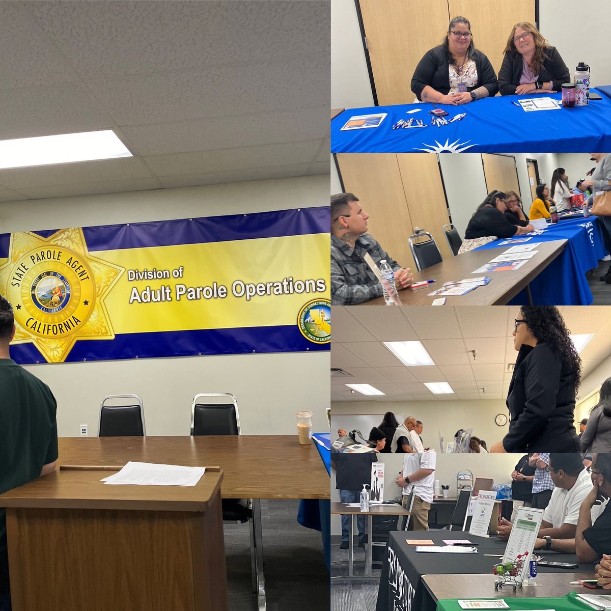 FresnoReview's tweet image. Last Thursday, our team had the opportunity to present at the PACT meeting for parole, alongside other departments and community agencies.
We spoke with newly released parolees, sharing information and resources. To assist their reentry into the community. #onefresno #community