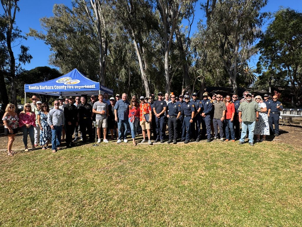 PIOSBCFireInfo's tweet image. Please join us in congratulating Captain Michael Riach on his retirement from the Santa Barbara County Fire Department on October 20, 2025, after 35 years of dedicated service. 

Captain Riach started in 1988 with the U.S. Forest Service, followed by Alhambra Fire Department from…