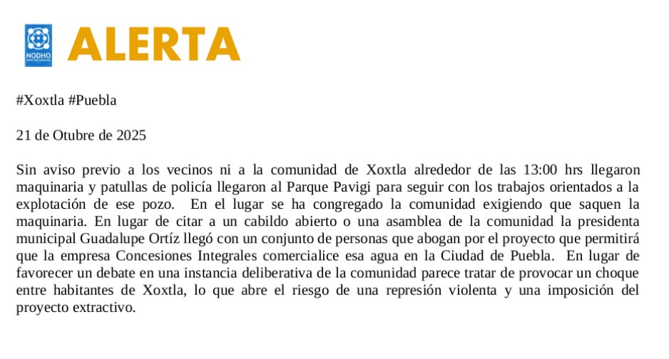 #ALERTA 
#Xoxtla #Puebla