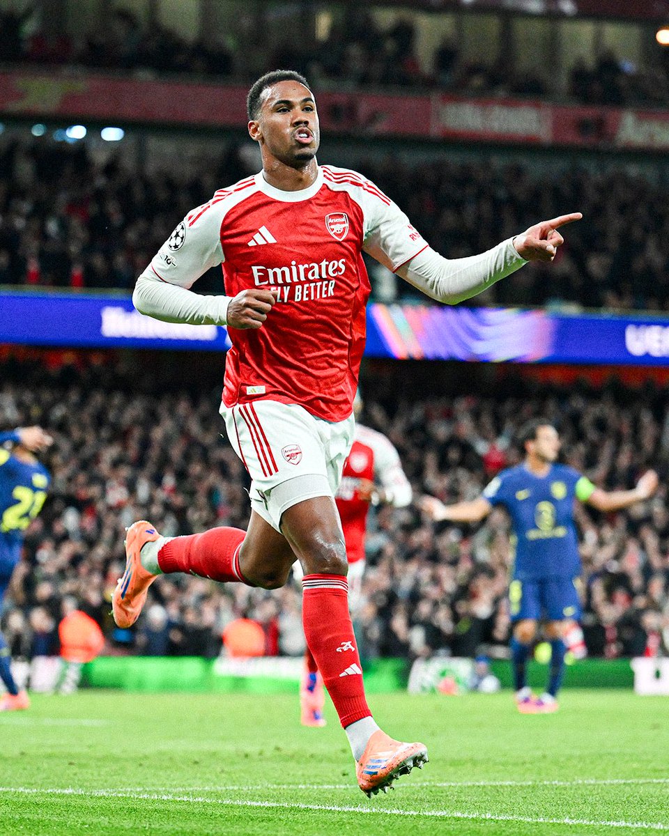 footballontnt's tweet image. Since joining Arsenal, Gabriel has scored against:
Man United
Liverpool
Chelsea
Man City
Spurs
Sporting CP
Atletico Madrid
What a list 😳