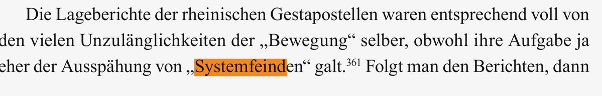 AufsGGvereidigt's tweet image. Nicht nur in der #DDR wurden »#Systemfeinde« von der #StaSi gejagt; auch im #DrittenReich „galt die Ausspähung von »#Systemfeind|en« als Aufgabe der #GeStaPo“.
Ist #MarkusSöder dieser historische Hintergrund bekannt, wenn er die #Opposition mit exakt diesem Begriff stigmatisiert?
