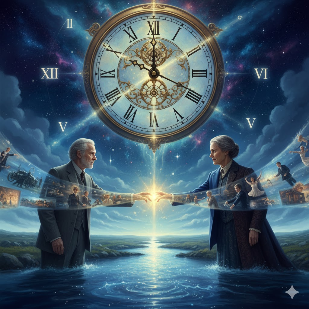 DecodingTheStrm's tweet image. The Alchemical Clock and the Sovereign Soul

In the grand theater of Gnostic parables, The Curious Case of Benjamin Button stands as a quiet masterpiece, a profound and melancholic meditation on the nature of time itself. It is not a whimsical romance but a deep, allegorical…
