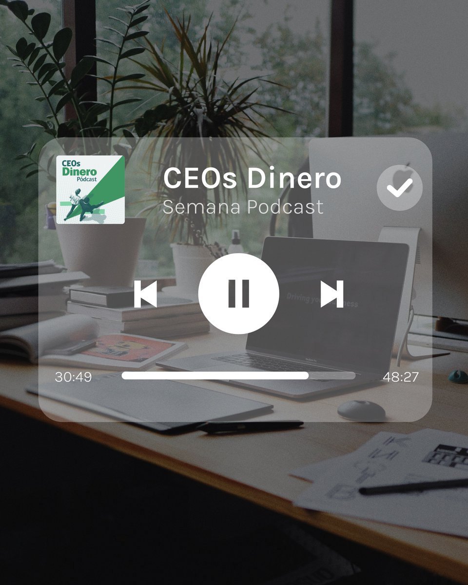 ¿Ya escuchaste el podcast que todos los empresarios están recomendando? 👀🎙️
👉 “CEOs Dinero” de Semana te deja ideas poderosas para crecer, liderar y tomar mejores decisiones financieras.
Dale play mientras trabajas y deja que la inspiración te encuentre.

#Empresarios #pymes