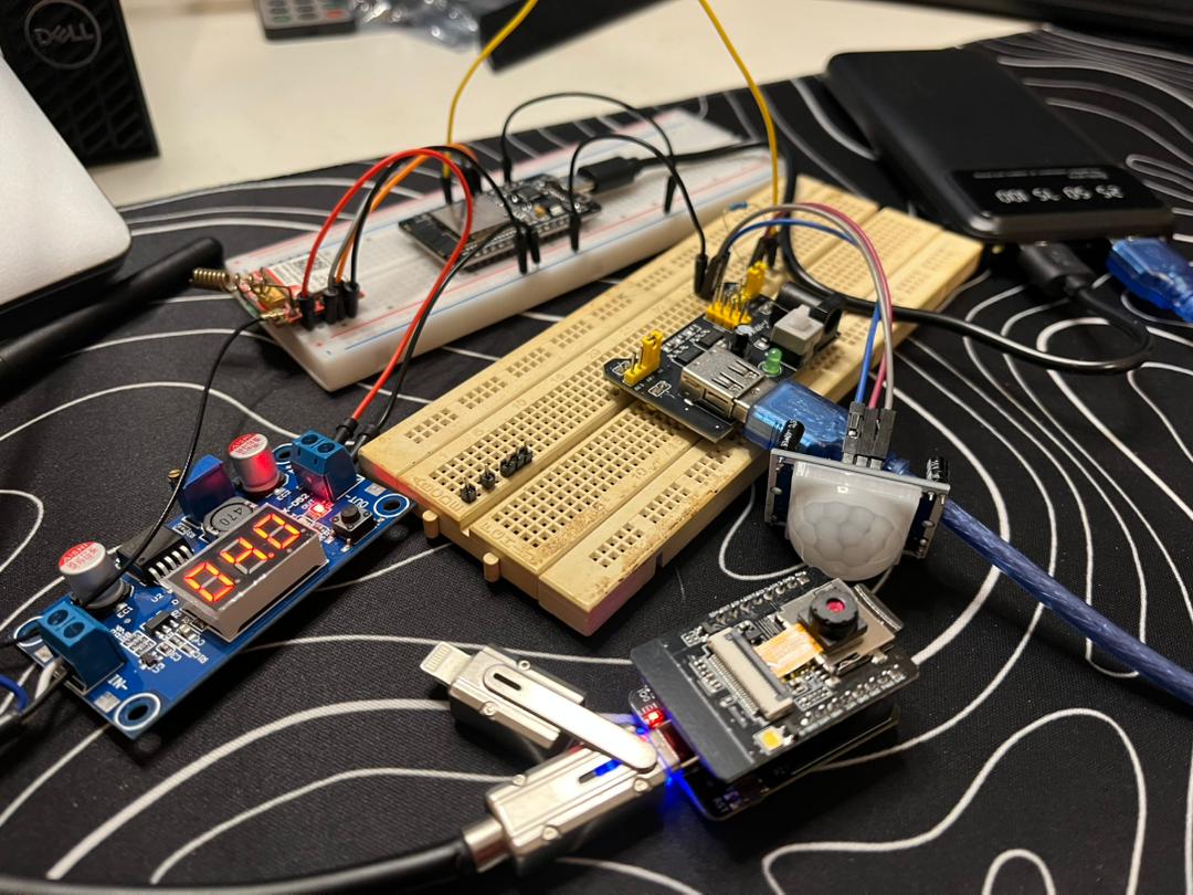 mbahScript's tweet image. Built an ESP32-CAM project that captures images remotely whenever motion is detected, uploads them to Telegram and also sends SMS through the aid of the SIM800L module.
#ESP32 #IoT #EmbeddedSystems #TechProjects #TelegramBot #Hardware #MakerCommunity
