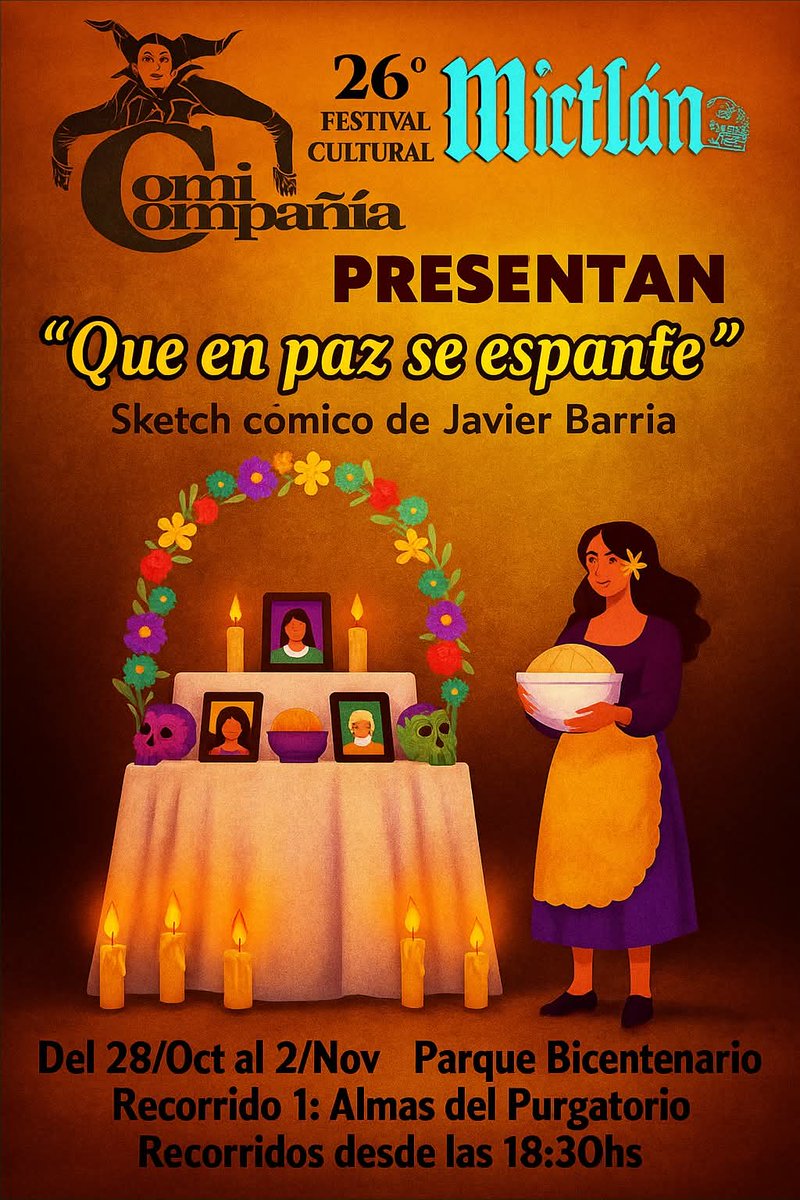 bambashow's tweet photo. Ya viene el Festival Cultural Mictlán!
Por allí los esperamos 

#Xalapa #Cultura #Teatro https://t.co/0ZyNBoNSo4