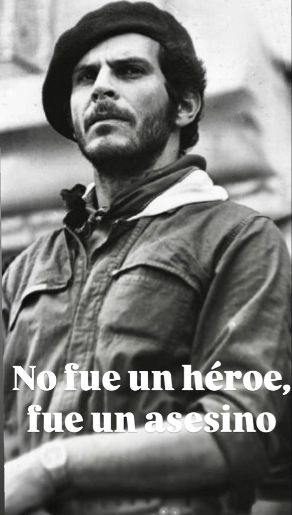 MonicaSaadeX's tweet image. La historia no la podrán cambiar… No fue un héroe, fue un asesino
