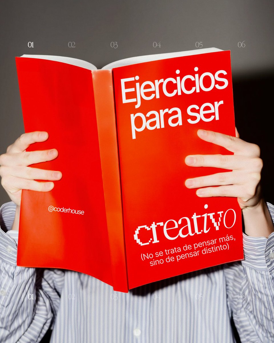 coderhouse's tweet image. ¿Sentís que tu creatividad se apagó un poco? 🔄
A veces no faltan ideas, sobra rutina.
Cambiar un gesto, una vista o un sonido puede reactivar el chip creativo.
💡 En este carrusel te compartimos rituales simples para volver a encenderla: f.mtr.cool/koghddvwea