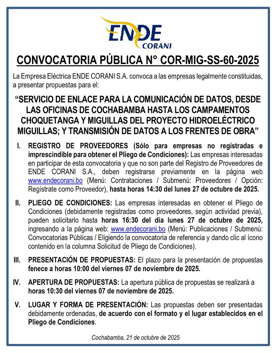 #ConvocatoriaPública