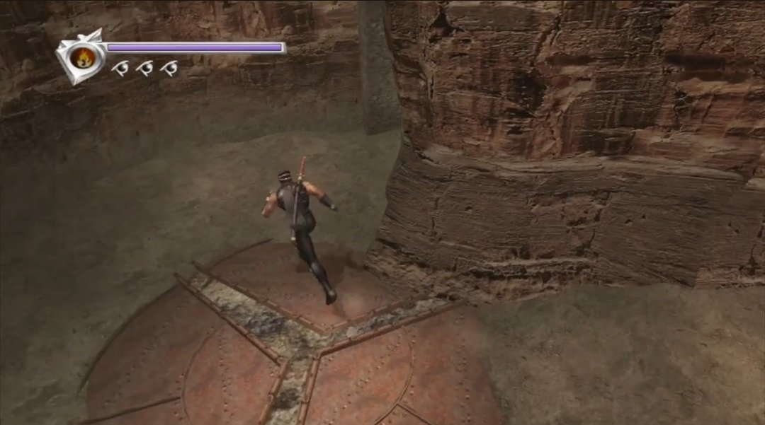 GPrime85's tweet image. &quot;Yellow paint in modern games isnt a big deal&quot;

Let me tell you about this room in OG Ninja Gaiden. I couldn&apos;t get out. I thought my save was ruined. The jumps were busted, the camera was bad. The music scorched itself into my memory.

I searched every corner of that level for a…