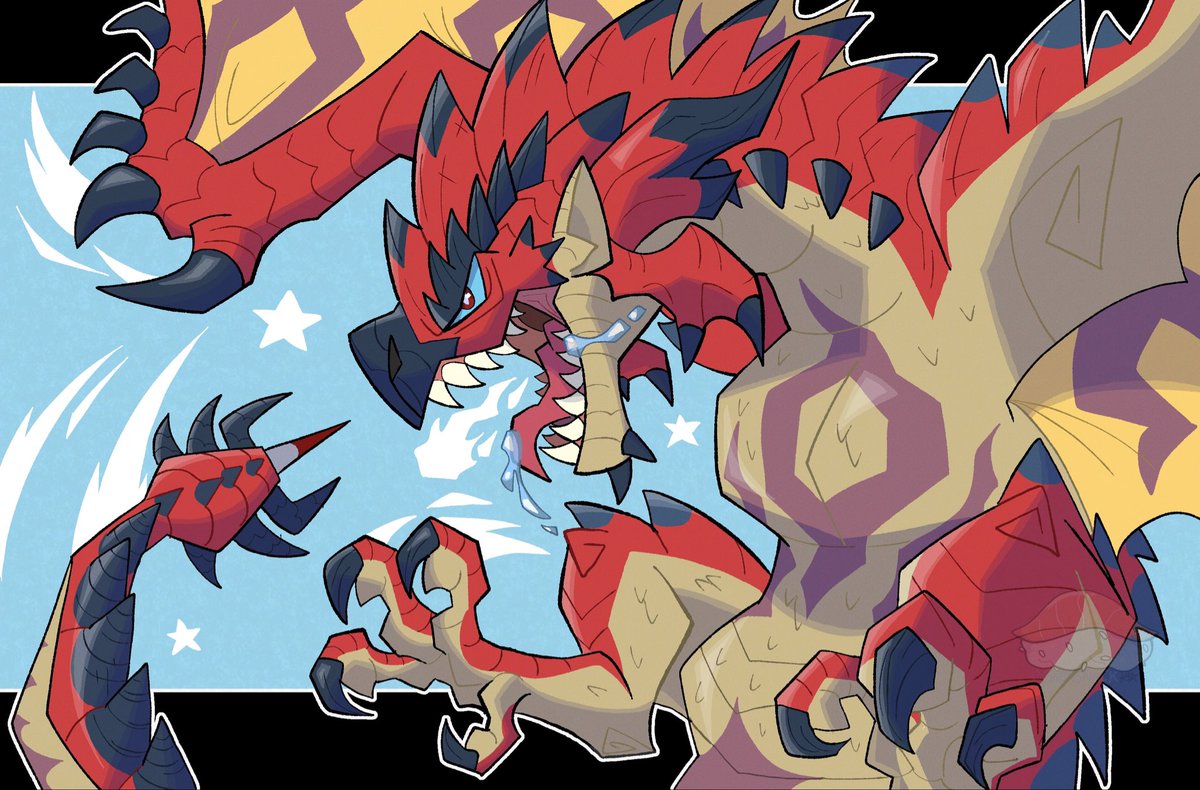 Snek_Snack's tweet image. Feels like a Monster Hunter sorta day 🐲⚔️