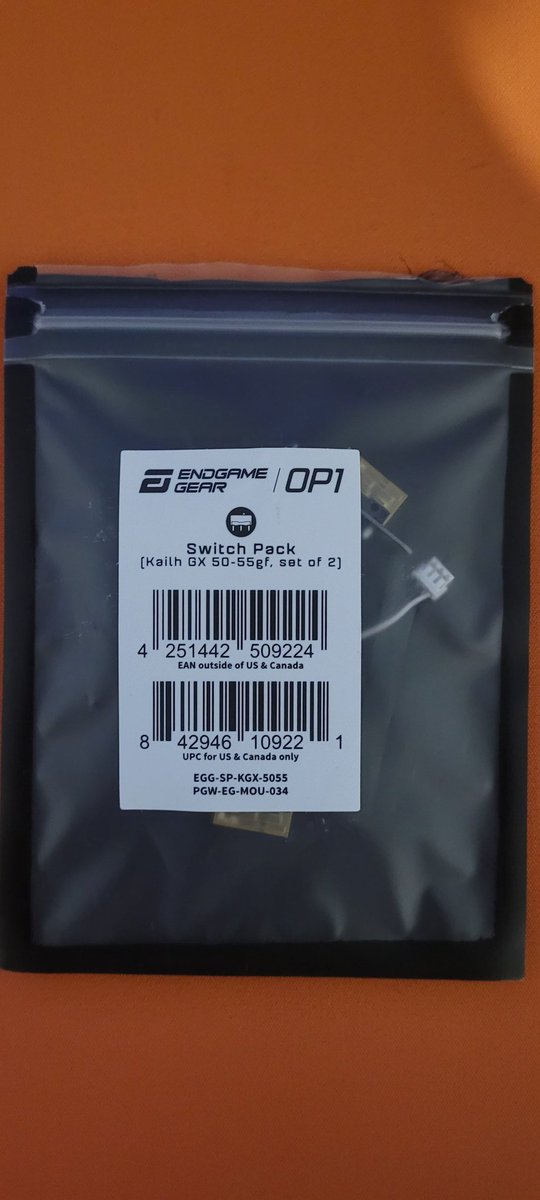 LabedaSH's tweet image. I wonder what I will notice first, the actuation force or my mouse not double clicking anymore