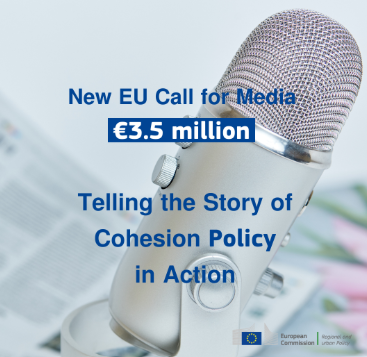 📢🆕 CALL: The EU launches a new #CohesionPolicy media call for proposals!

🗞️ Support for journalists &amp; media to tell real stories of how #EUFunding changes lives across Europe.

👇

#Journalism #Media #EUValues #CohesionPolicy

@euinmyregion eu.smh.re/0cX1