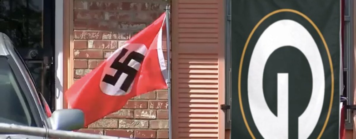 God damnit… our neighbor is a Packers fan.