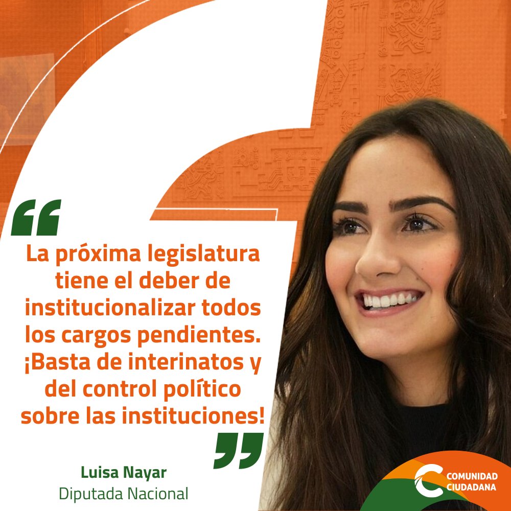 .<a href="/luisanayars/">Luisa Nayar Sosa</a>: ¡Logramos frenar la designación del Contralor General del Estado impuesta por el MAS!