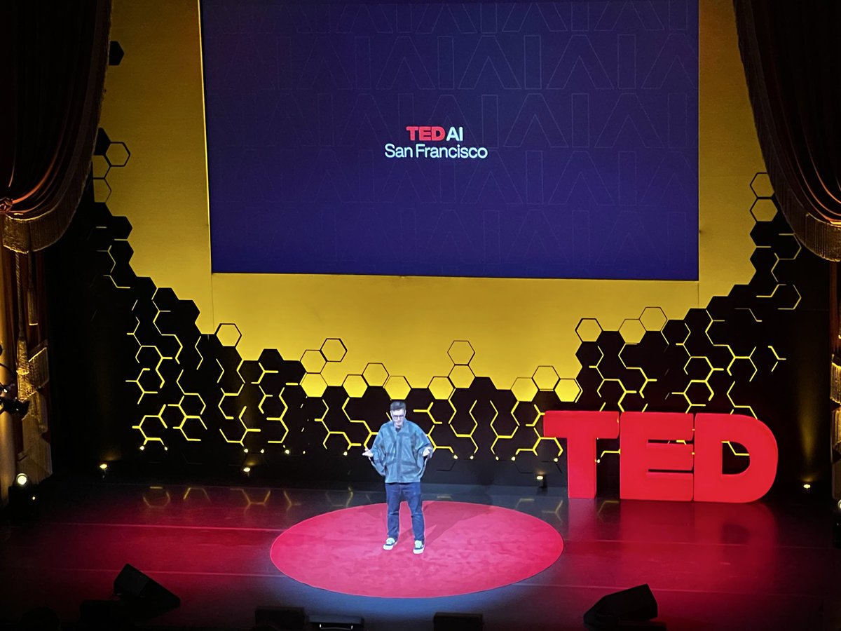 Packed theater at #TEDAI