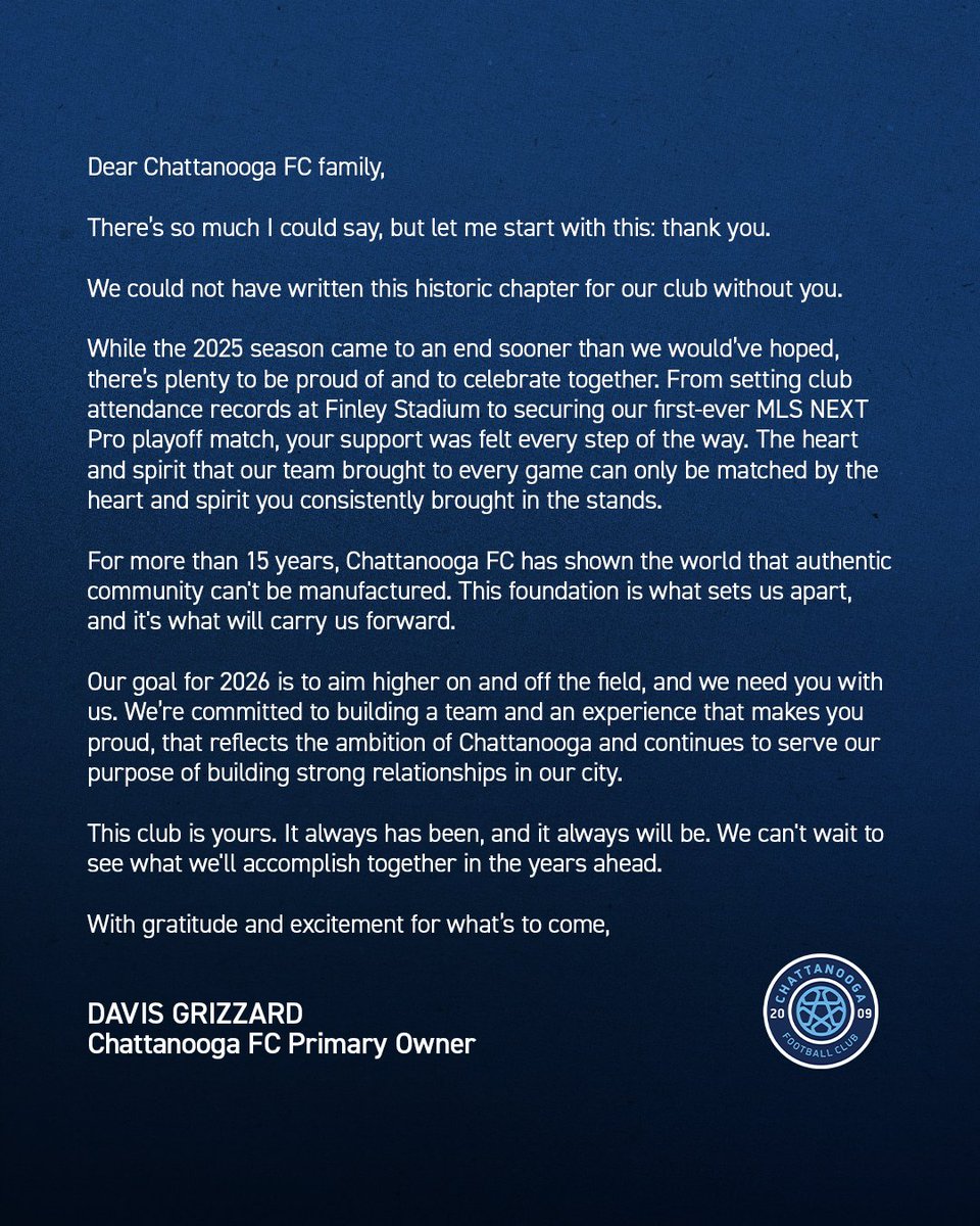 Chattanooga FC tweet media