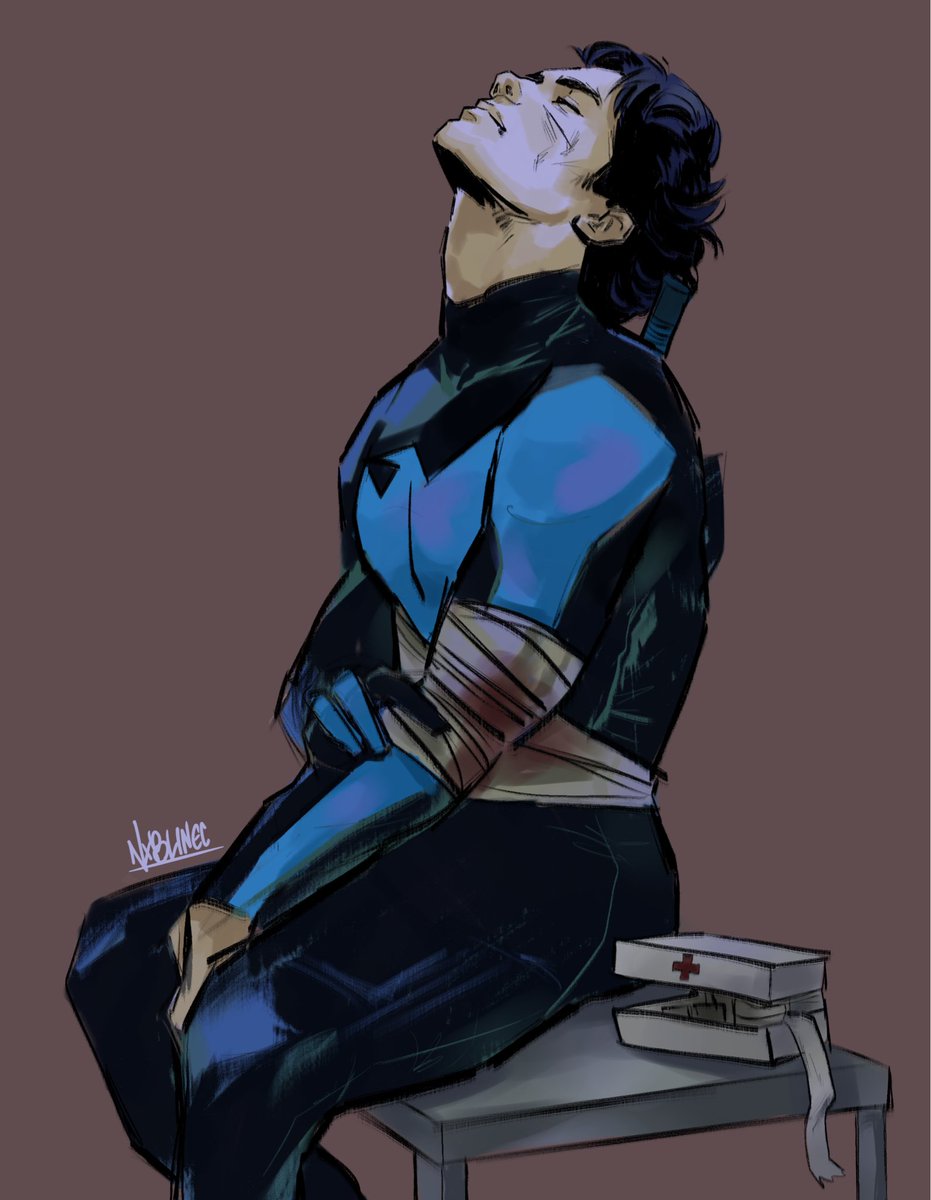 post patrol doodle #nightwing
