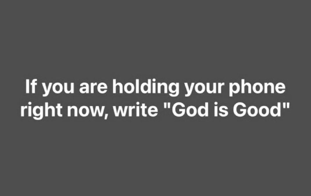 Trust God Brah tweet media