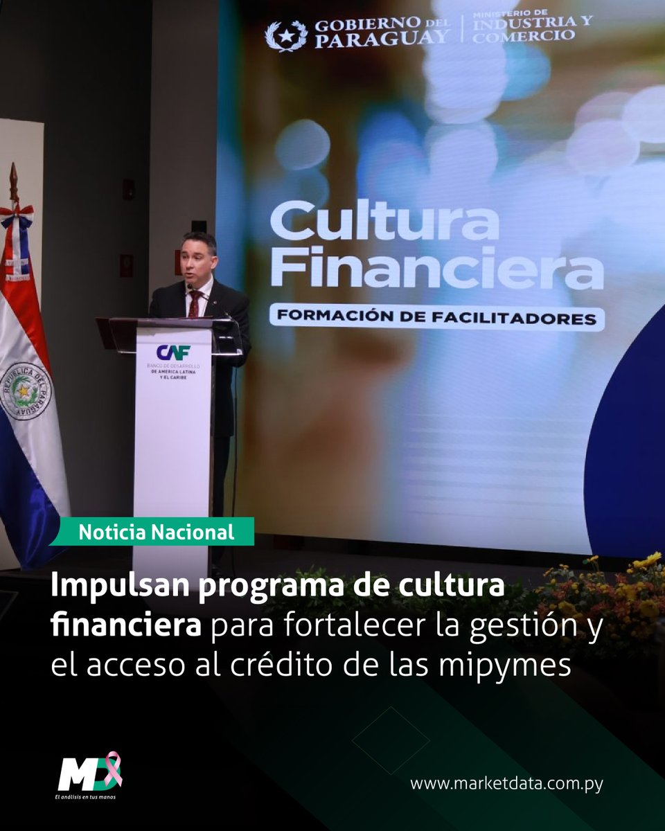 marketdata_py's tweet image. 🤝 El Viceministerio de Mipymes, a través de la Dirección General de Financiación e Inversión, presentó el Programa de Cultura Financiera, que busca capacitar a facilitadores y entidades del sistema financiero.
📍 Leé más en n9.cl/p1qqdm