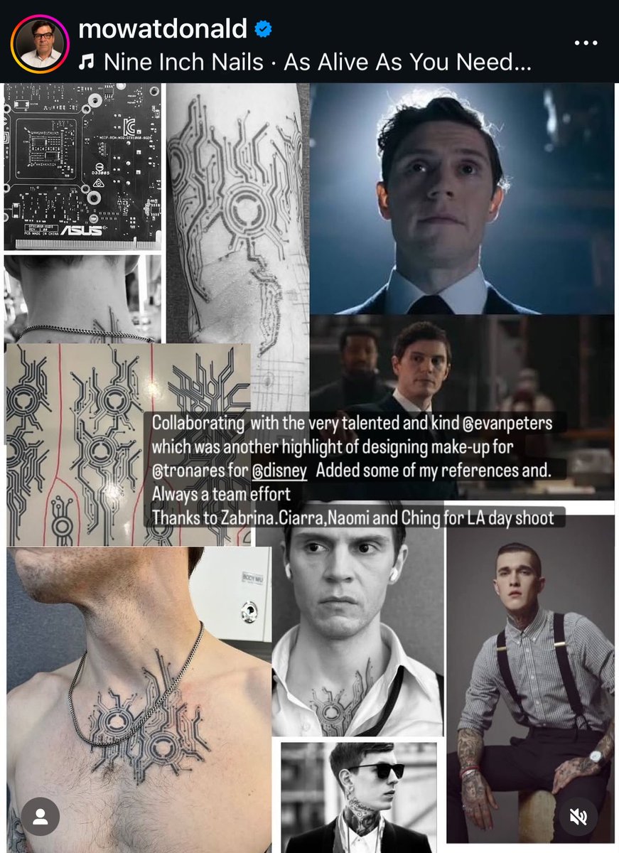 more pic of Julian Dillinger played by Evan Peters shared by the amazing Donald Mowat