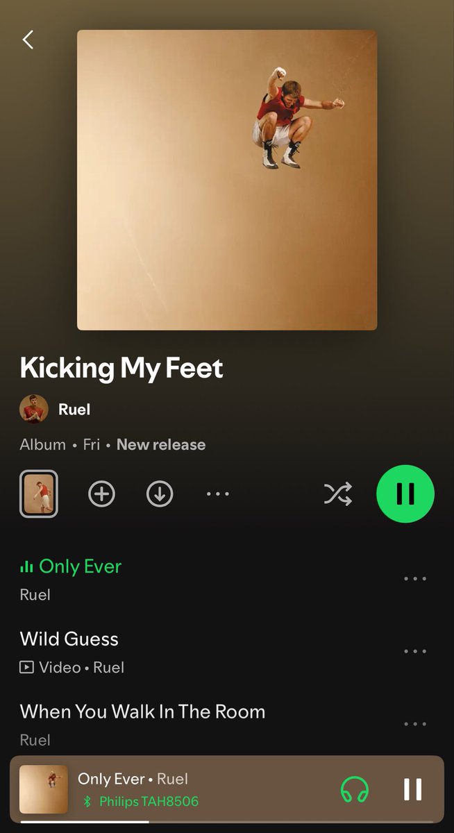 やっぱRuelのサウンドは天才的。
同い年なのもアツすぎる