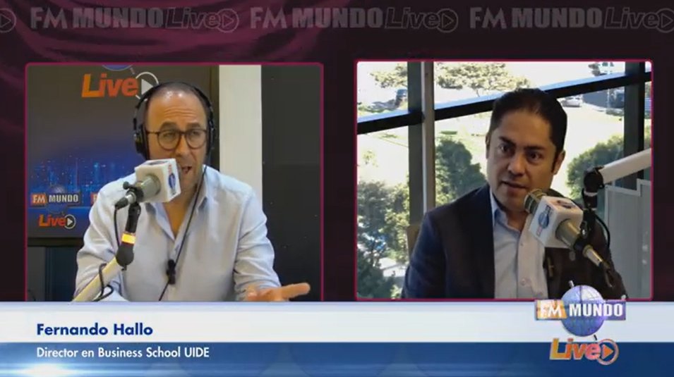 💼 #UIDEtoday | <a href="/fernando_hallo/">Fernando Hallo</a>, director de nuestra #BusinessSchool, explicó en <a href="/fmmundo/">FM Mundo</a> cómo las alianzas estratégicas y la comprensión del cliente son claves para potenciar los negocios en la recta final del año.

Conoce más: bit.ly/4nfPm5K