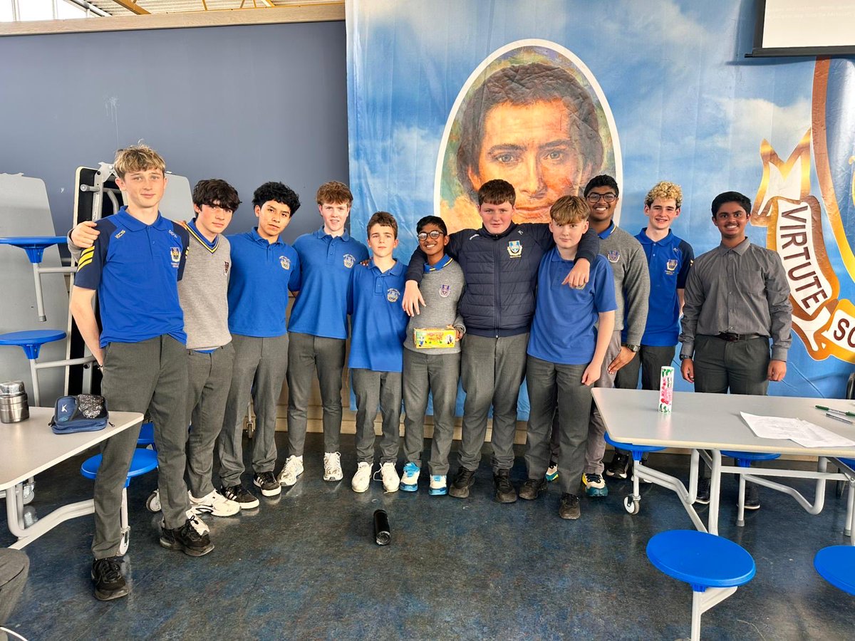 MaristAthlone's tweet image. Our First years took part in a table quiz today as part of #EUCodeWeek
Thanks to Ms. Boland & Mr. Egan for organising it & the
TY students who helped facilitate it.
Winning team - Matthew Fox, Luke Kolencheril, Oisin Kilcommons & Adam Chatterson @CodeWeekEU